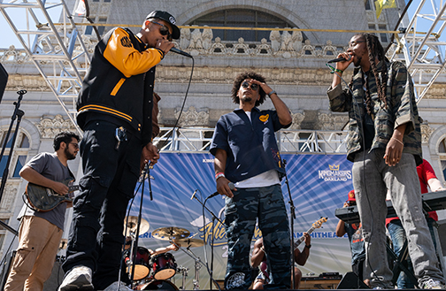  Kingmakers performs at Hiero Day 2023